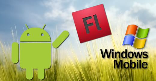 Adobe flash for Android and Windows Mobile