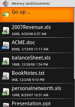 quickoffice for android