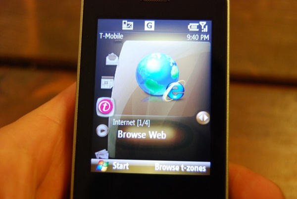 T-Mobile Shadow User Interface T-Mobile Shadow User Interface