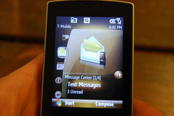T-Mobile Shadow User Interface T-Mobile Shadow User Interface