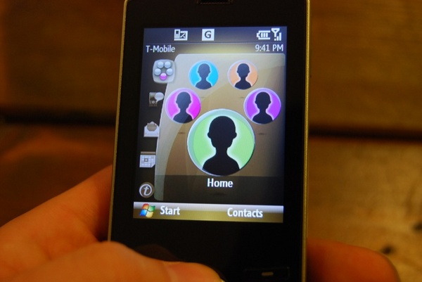 T-Mobile Shadow User Interface T-Mobile Shadow User Interface
