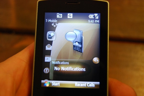 T-Mobile Shadow User Interface T-Mobile Shadow User Interface