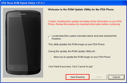 HTC Touch HD ROM update