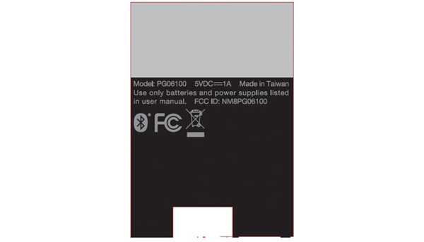 HTC EVO Shift 4G FCC label