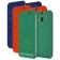 All new HTC One weather/clock flip case shown off in blue, red and green